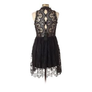 NWT Know One Cares Black Lace Dress